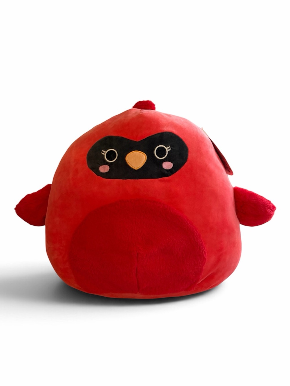 Squishmallows 16” Cazlan The Red Cardinal Bird Plush Kellytoy Tags Angry Birds